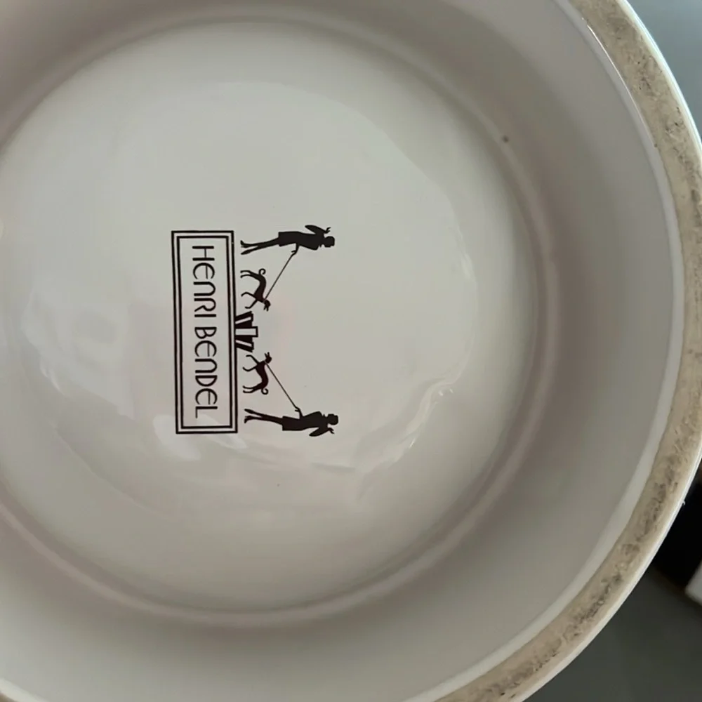 Henri Bendel Dog Dishes x2